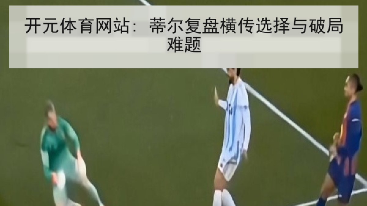 开元体育网站: 蒂尔复盘横传选择与破局难题